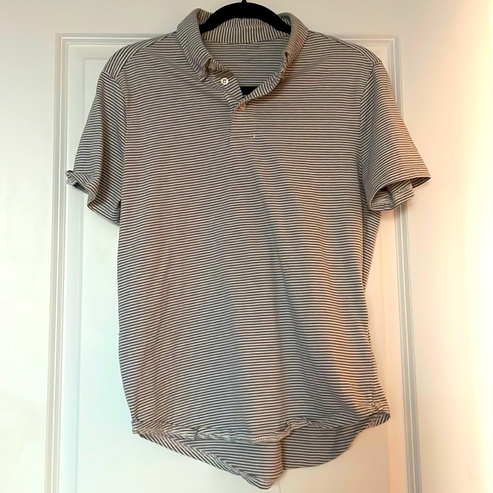 Striped polo